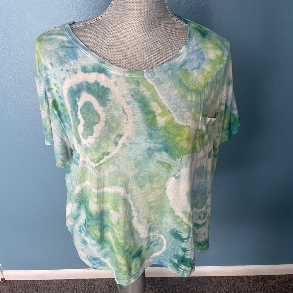 Hand dyed sleep shirt